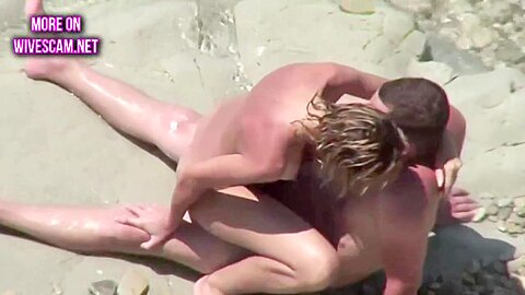 Kama Sutra On The Beach Riding - Stepmommy