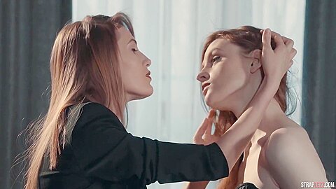 Two Hott Redhead Lesbians Strapon Fuck - Rossy Bush American