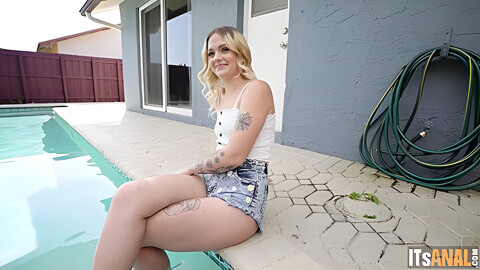 Tiny Blonde Joey White Bbc Anal