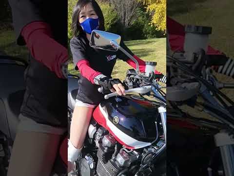 XJR1300が乗れない熟女 #shorts サムネイル