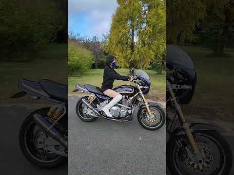 バイク女子(熟女)ゼファー1100 #shorts サムネイル