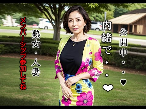 内緒で/熟女/限定画像公開中/概要欄から サムネイル