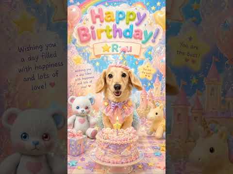 本日はRyu⭐️くんのお誕生日です🎂お空へ贈るHappy Birthday #shorts サムネイル