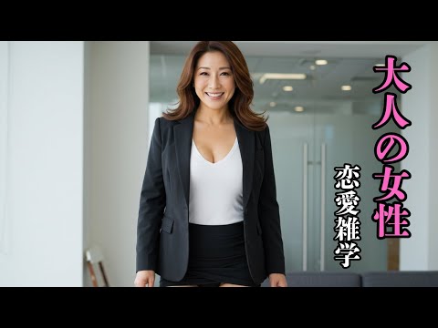 【恋愛中のドキドキは～/美女恋愛雑学 01】 #AI美女 #雑学 サムネイル